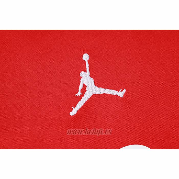 Chandal del Paris Saint-Germain Jordan Manga Corta 2024-2025 Rojo - Pantalon Corto